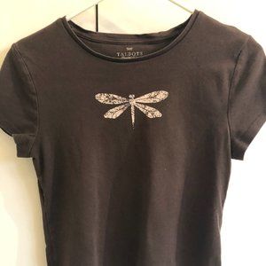 Talbots, MP, T-shirt, Brown